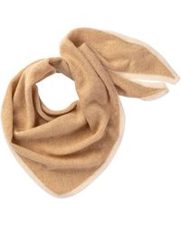 Johnstons of Elgin - Double Faced Cashmere Triangle - Lyst