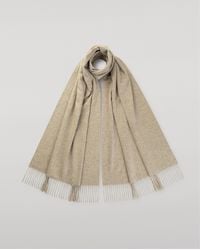 Johnstons of Elgin - Reclaimed Cashmere Scarf - Lyst