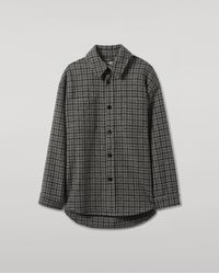 Johnstons of Elgin - Cashmere Wool Blend Overshirt - Lyst