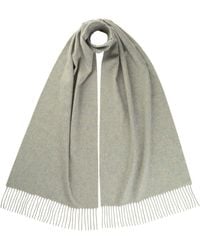 Johnstons of Elgin - Wide Light Cashmere Scarf - Lyst