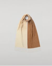 Johnstons of Elgin - Vicuña Blend Ombré Skinny Scarf - Lyst