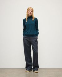 Johnstons of Elgin - Beatrice Funnel Neck Superfine Cashmere Jumper - Lyst
