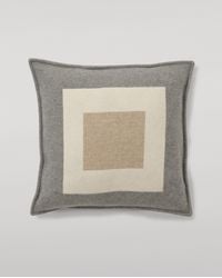 Johnstons of Elgin - Art Geometric & Cashmere Cushion - Lyst