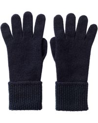 Johnstons of Elgin - Seed Stitch Cashmere Gloves - Lyst