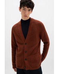 Johnstons of Elgin - Relaxed Ribbed Cashmere Cardigan - Lyst