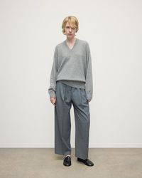 Johnstons of Elgin - Relaxed Fit Gauzy Light Cashmere Jumper - Lyst