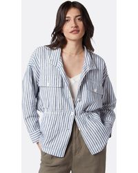 Veste Cargo Femme Joie Kendora En Lin Vert - Taille L Neuve