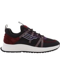 Bally - Damon-T Suede Panel Low-Top Sneakers, Brand Size 10 Us - Lyst
