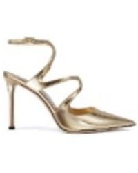 Jimmy Choo - Azia 75 Leather Pumps, Brand Size 41 Us - Lyst
