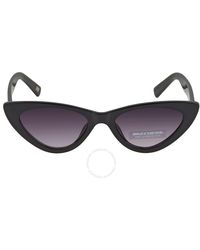 Skechers - Smoke Gradient Cat Eye Sunglasses Se6071 01b 51 - Lyst
