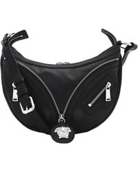 Versace - Small Repeat Hobo Bag - Lyst