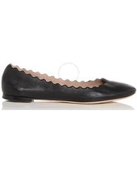 Chloé - Lauren Ballerina Flats, Brand Size 37 Us - Lyst