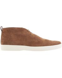 Tod's - Suede Uomo Gomma Ankle Boots - Lyst