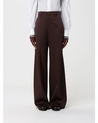 Brunello Cucinelli - Dark Wide Trousers, Size 42 - Lyst