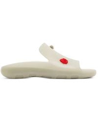 Burberry - Applique-Detail Rubber Stingray Slides, Brand Size 40 (Us - Lyst