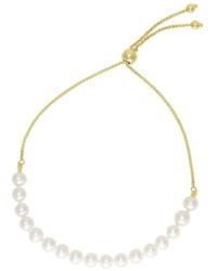 Tresorra - 14K Pearl Strand Friendship Bracelet - Lyst