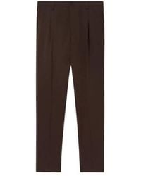 Burberry - Straight Leg Tailored Wool Trousers, Brand Size 56 (Waist - Lyst