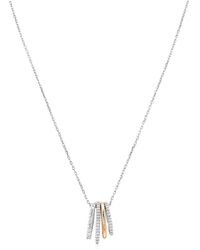 Swarovski - Hyperbola Pendant Mixed Plating - Lyst