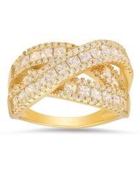 Kylie Harper - 14K Over Crossover Highway Statement Ring - Lyst