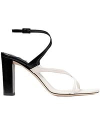 Jimmy Choo - Azie 85 Nappa Leather Sandals - Lyst