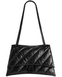 Balenciaga - Medium Quilted Crush Chain Bag - Lyst