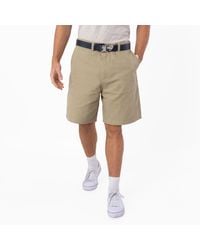 Burberry - Twill Weave Bermuda Cotton Shorts - Lyst