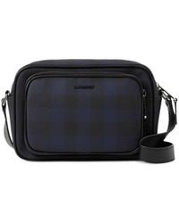 Burberry - Paddy Check-Pattern Messenger Bag - Lyst