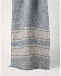 Brunello Cucinelli - Light Camel Linen Scarf, One Size - Lyst