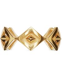 Burberry - Hollow Geometric Ring - Lyst