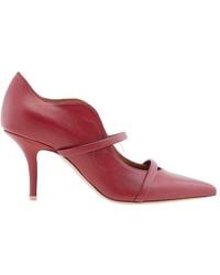 Malone Souliers - Maureen 70 Double Straps Leather Pumps - Lyst