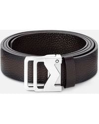 Montblanc - M Buckle Sfumato Leather Belt 131180 - Lyst