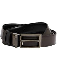 dunhill - Reversible 30Mm Smooth Leather Belt, - Lyst