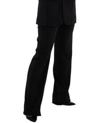 Balenciaga - Pinstripe Straight-Leg Trousers, Brand Size 38 (Us - Lyst
