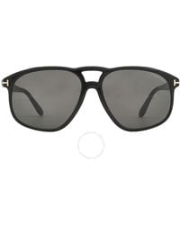 Tom Ford - Pierre Smoke Navigator Sunglasses Ft1000 01a 58 - Lyst
