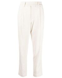 Brunello Cucinelli - Warm Wool Blend Tapered Trousers, Brand Size 42 (Us - Lyst