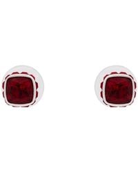 Swarovski - Birthstone Stud Earrings - Lyst