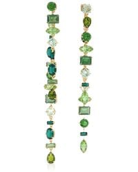 Swarovski - Ladies Gema Crystal-Embellished Earrings - Lyst