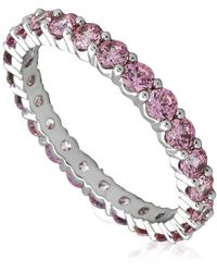 Swarovski - Matrix Crystal Round Cut Ring, Size 55 - Lyst