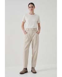 Brunello Cucinelli - Light Relaxed Trousers, Brand Size 46 (Us - Lyst