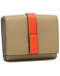Loewe - Trifold Calfskin Wallet - Lyst
