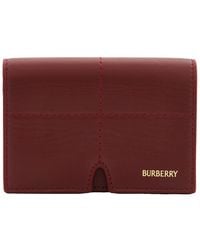 Burberry - Snip Logo Printed Card Case - Lyst
