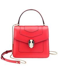 BVLGARI - Serpenti Forever Top Handle Bag - Lyst