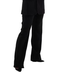 Balenciaga - Pinstripe Straight-Leg Trousers, Brand Size 38 (Us - Lyst
