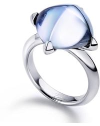 Baccarat - Medicis Sterling, Crystal Ring 2612721 - Lyst