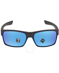 Oakley - Twoface Prizm Sapphire Polarized Rectangular Sunglasses Oo9189 918946 60 - Lyst