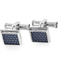 Montblanc - Meisterstuck Stainless Steel Cufflink - Lyst