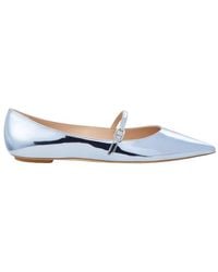 Stuart Weitzman - Emilia Mary Jane Flats - Lyst