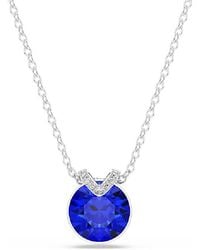 Swarovski - Bella V Pendant Crystal Necklace - Lyst
