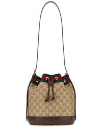 Gucci - Gg Canvas Venice Bucket Bag Vinsanbrdkbrvrv Borse A Mano - Lyst