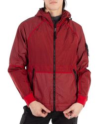 Stone Island - Lightweight Hooded Jacket - Lyst